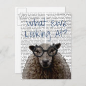 見ているもの ポストカード (正面/裏面)