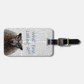 見ているもの ラゲッジタグ (正面横)