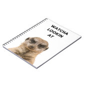 見てるか？ – 不機嫌なメルカット ノートブック (左側)