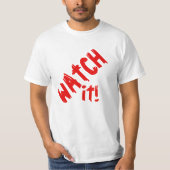 見てろ! Tシャツ (正面)