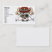 見てステームパンクダード 名刺 (正面/裏面)