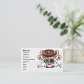 見てステームパンクダード 名刺 (スタンド正面)