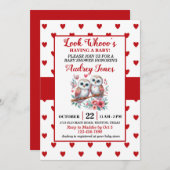 見てホーはベビー 招待状 (正面/裏面)