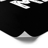 見てマンゴーおもしろいフルーツプンダークBG ポスター (角)