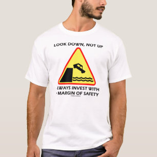 見て下さい、ない常にの上で安全範囲を投資して下さい Tシャツ