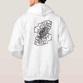 見て下さい パーカ (裏面)