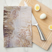 見て下さい! 牛台所タオル キッチンタオル (四つ折り)