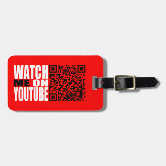見て下さいYouTube (モダン)の私を ラゲッジタグ
