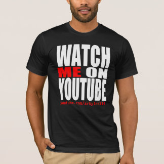 見て下さいYouTube (モダン)の私を Tシャツ