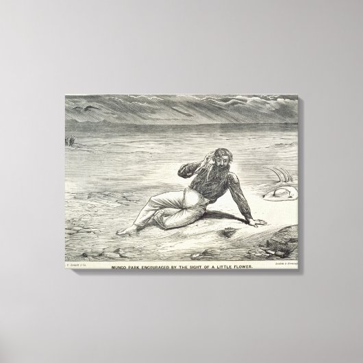 見て励まされた宗吾公園（1771年～1806年） キャンバスプリント (正面)