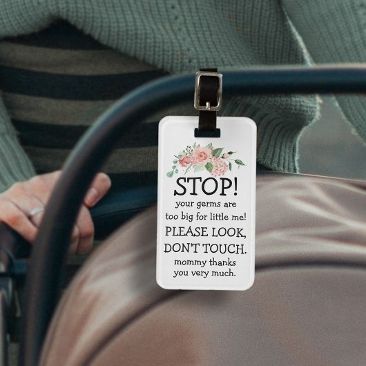 見て生まれたばかりのないTouch車の座席ベビーカーラベル ラゲッジタグ