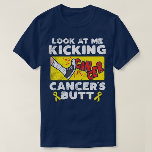 見て私ががんを蹴るお尻 Tシャツ (デザイン正面)