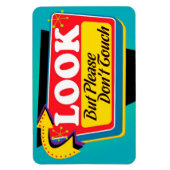 見て、お願いしないでくださいTouch磁石 – 大 マグネット (縦)