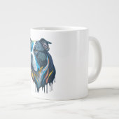 見て ジャンボコーヒーマグカップ (正面右)