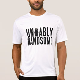 見とれてしまうほどハンサムなくま Tシャツ