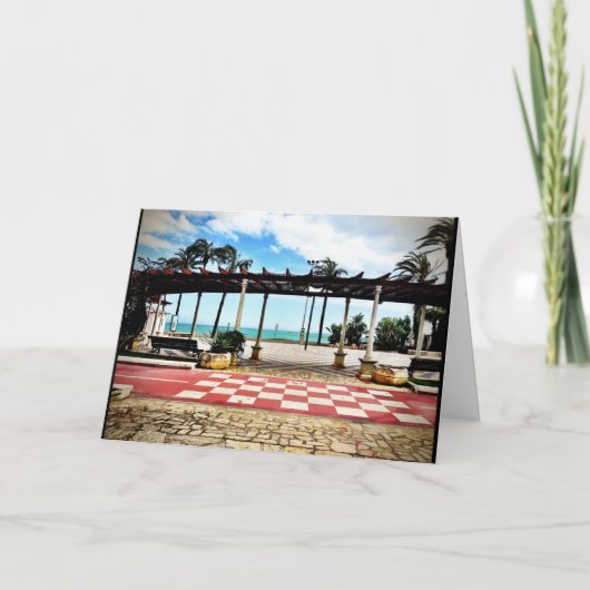 見のスペインのコレクションからの挨拶状 カード (正面)