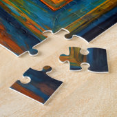 「見の回廊」 – 超現実的ポートレート ジグソーパズル (側面)