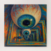 「見の回廊」 – 超現実的ポートレート ジグソーパズル (横)