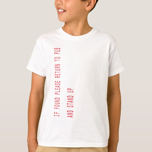 見もしつかったパブ Tシャツ (正面)
