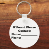 見もしつけろ連絡う キーホルダー (正面)