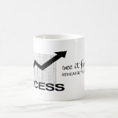 見よ感じよやる気を起こさせる! コーヒーマグカップ (中央)