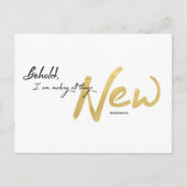 見よ,わたしはすべての事を新しくしている シーズンポストカード (正面)