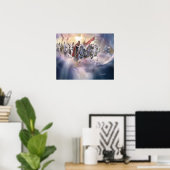 見よ，ダニ来ー・ハルボーム著 ポスター (ホームオフィス)