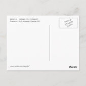 見よ…心地よい持って来る… ポストカード (裏面)