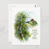 見よ，私ははがきに立つ ポストカード (正面/裏面)