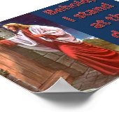 見よ，私はドアに立ってノックする ポスター (角)