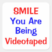 見られてる！ スクエアシール (正面)