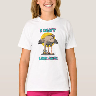 見られない 笑えるアート Tシャツ