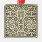 「見られるようにアラビアの芸術からのQasr Rodouanのタイルを、囲んで下さい メタルオーナメント (正面)