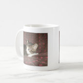 見ること コーヒーマグカップ (正面左)