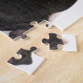 見るボストンテリアギフト用の箱が付いているパズル ジグソーパズル (側面)