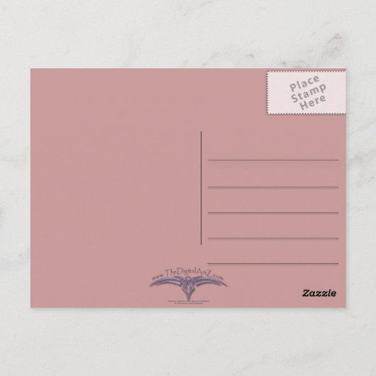 見る人の目 – はがき (裏面)