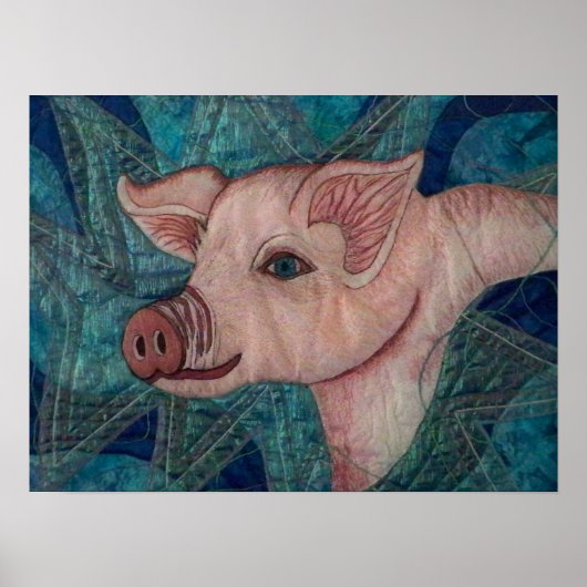 見る人の目（キャンバス印刷） ポスター (正面)