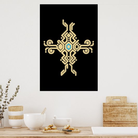 見る人の目 ポスター (キッチン)