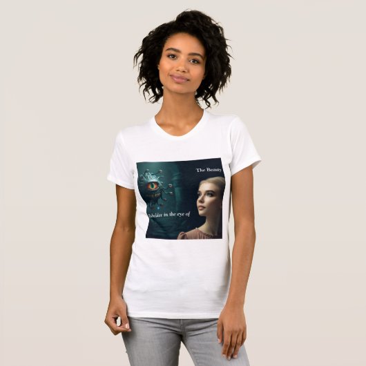 見る人は美しい Tシャツ (正面フル)