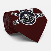 見る人-ネイティブアメリカン-タイ ネクタイ (ロール)