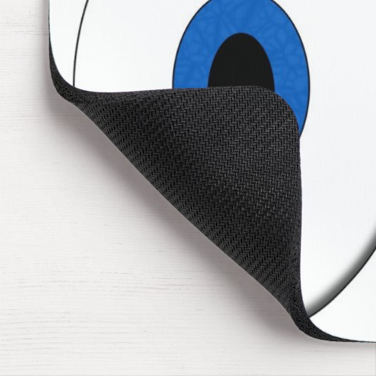 見る何をOh注意深く小さい目があって下さい マウスパッド (コーナー)