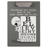 見る信じことは目の図 クリップボード (正面)