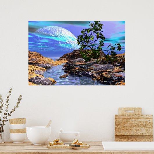 見る信じは ポスター (キッチン)