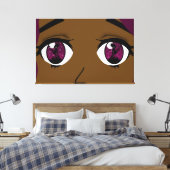 見る恵み キャンバスプリント (インサイチュ (寝室))