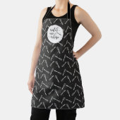 見る私ホイップウィスクオールオーバープリントエプロン エプロン (インサイチュ)