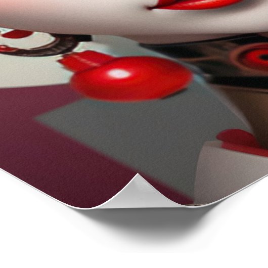 見る芸者 ポスター (角)