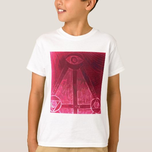 見る1つの目 Tシャツ (正面)