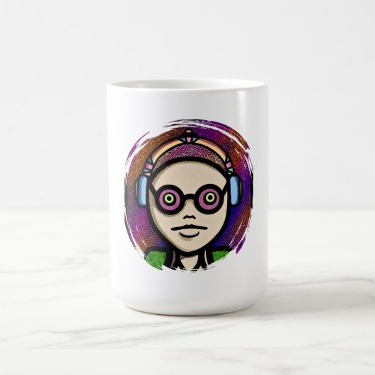 見る。シェードで見る コーヒーマグカップ (中央)