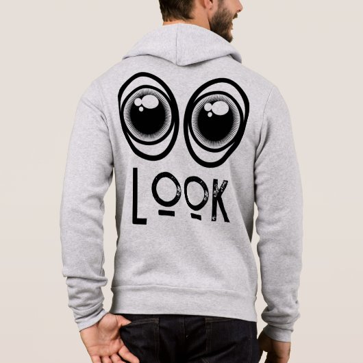 見る パーカ (裏面)