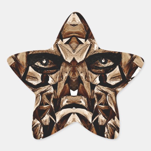 見る & 信じる_ 星シール (正面)